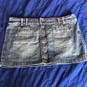 EUC vintage Y2K Billabong denim mini